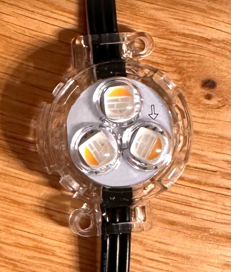 Pool cage lighting