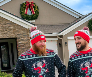 Holiday lighting maintenance service by Humbug